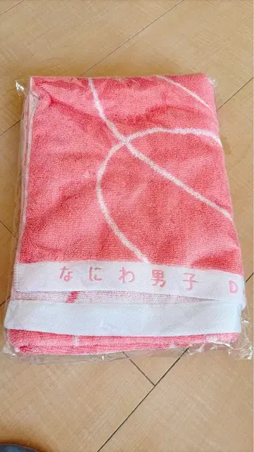 나니와단시 타월 핑크
