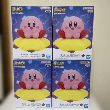 신상 프라이스 별의 커비 피규어 커비 워프스타 ver 4개 세트