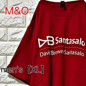 [ M&O ] 오버 사이즈 반팔 T셔츠 [ 남성용 XL ] 레드