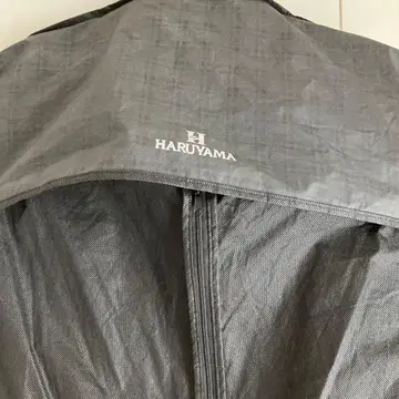 HARUYAMA 블랙 울 코트