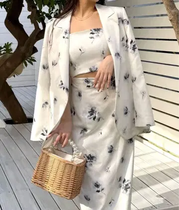 ROYAL PARTY 꽃무늬 자켓