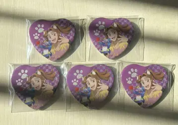 히라타키 야샤마루 난자 캔뱃지 5개 세트