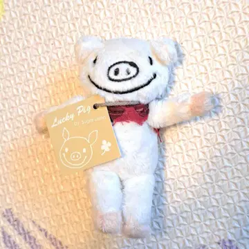레어 Lucky Pig 봉제 인형 돼지 럭키피그 마스코트