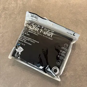 훼미리마트 노무라 쿠니이치 포켓 T셔츠 TRIPSTER 블랙 L 사이즈