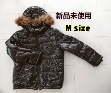 [ 미사용 새상품 ] Y2K 00s 후드 퍼 다운 자켓 충전솜 코트