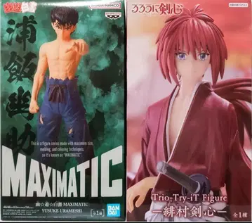 유유백서 우라이 유스케 바람의 검심 히무라 켄신 피규어 세트