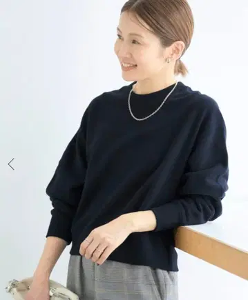 IENA 코튼 쭈리 크롭 풀오버