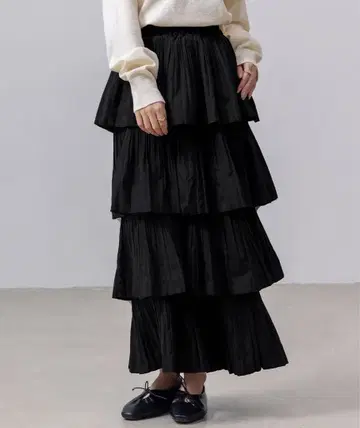 새상품 볼륨 플리츠 캉캉 스커트
