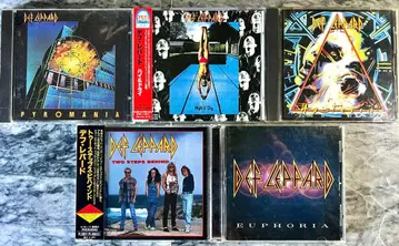 Def Leppard 앨범 CD Hysteria Pyromania 등