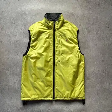 90s00s 문스톤 나일론 베스트 L 애시드 그린