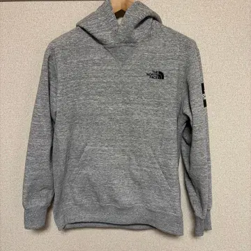 THE NORTH FACE 그레이 후드 부착 후드티