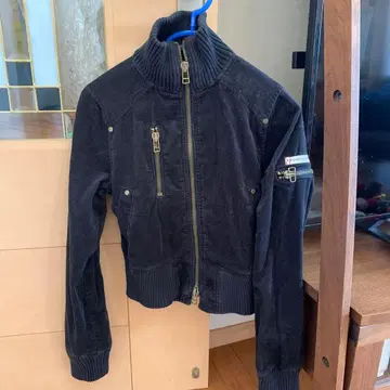 타미 진스 블랙 코듀로이 자켓