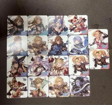 그랑블루 판타지 FES 2019 코스터 18개 세트