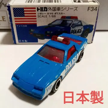 토미카 파란 상자 F34 시보레 카마로 폴리스카 일본제