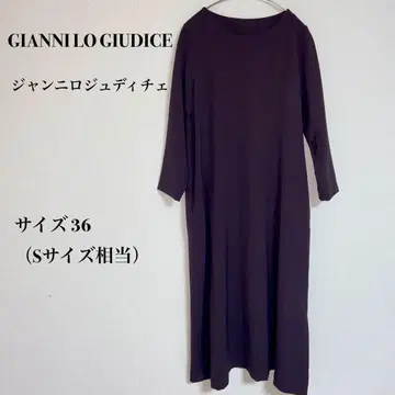 잔니 로 주디체 원피스 롱 티셔츠 긴팔 심플