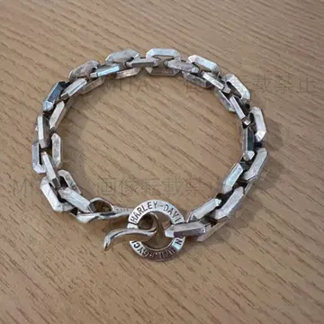 할리데이비슨 팔찌 체인 실버 925