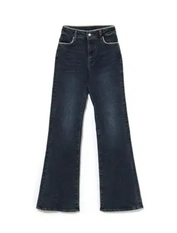 andmary Heart stitch denim navy blue