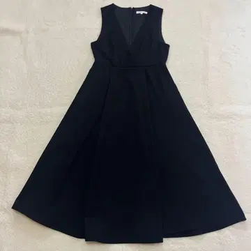 미사용 grove 오버롤 스커트 플레어 A라인 블랙 S