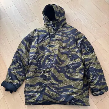ALPHA INDUSTRIES 카모플라쥬 밀리터리 자켓 5L