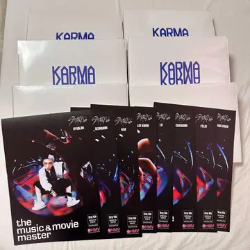 [ 미개봉 새상품 ] straykids KARMA 일반ver 6장 세트