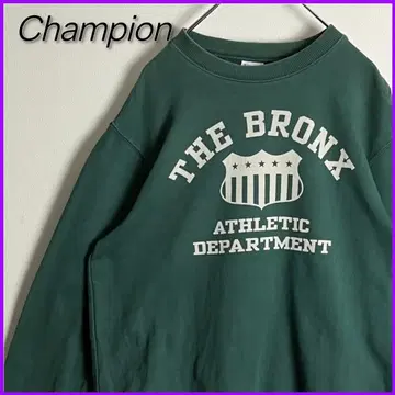 [ 고품질 ] Champion 챔피온 아치 로고 맨투맨 그린