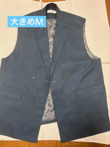 MONO-MART 다크 블루 수트 베스트