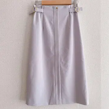 새상품급 [프로포션 바디 드레싱] 타이트 스커트 옅은 퍼플 사이즈 1