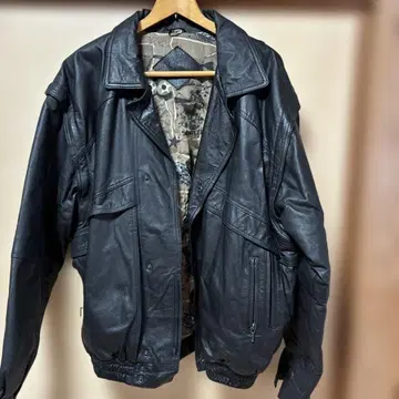 Jacobsen 블랙 가죽 자켓 50