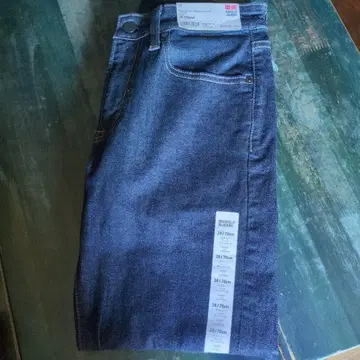 UNIQLO 울트라 스트레치 스키니 핏 청바지 다크 네이비