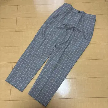 YOTA TOKI 체크 무늬 슬랙스 사이즈 2