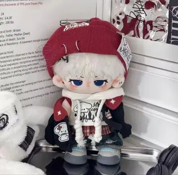 20cm 봉제 인형용 옷 갈아입기 의류 세트 활 옷 5점 세트