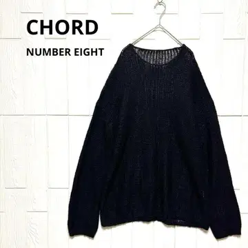 새상품급 CHORD NUMBER EIGHT 코드 넘버 에이트 모헤어 니트