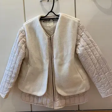 B:MING by BEAMS / 3WAY 보아 퀼트 블루종 코트