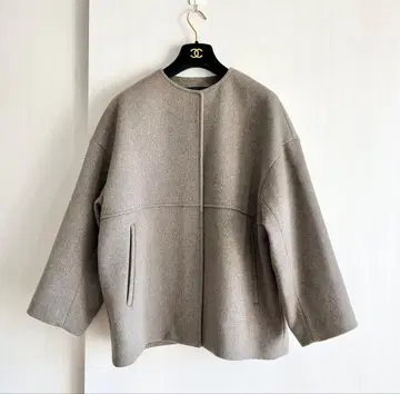 JOURNAL STANDARD 슈퍼140 비버 노카라 숏코트