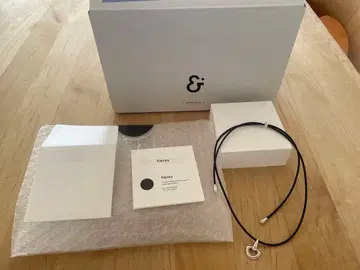 h'eres 실버 펜던트 초커