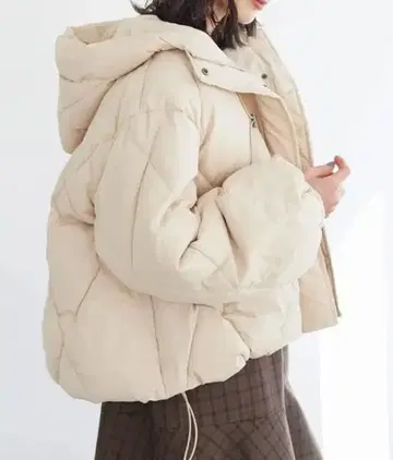 Petit Fleur 다이아 퀼트 블루종