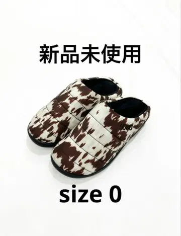 SUBU 슬립온 cowbrown 새상품 22~23.5