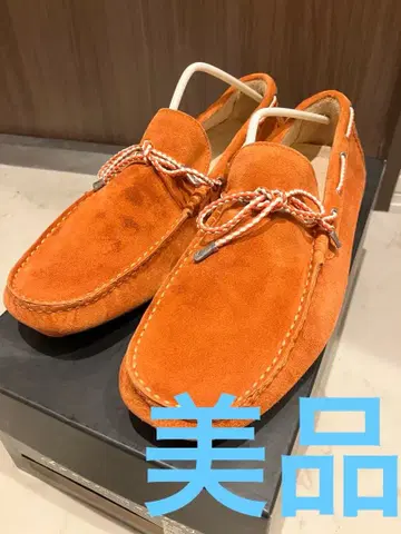 Gold Brothers 드라이빙 슈즈 스웨이드