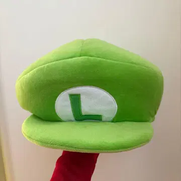 그린 컬러 L 마크 캡