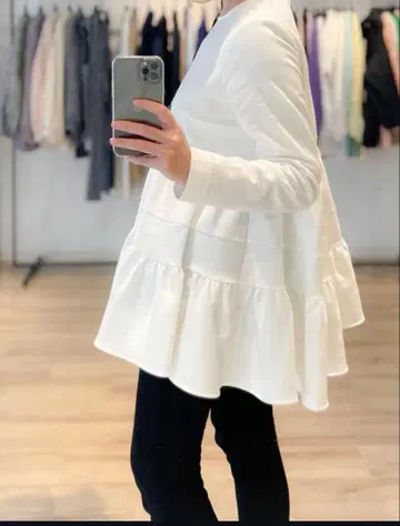 yori 누쿠누쿠 티어드 블라우스