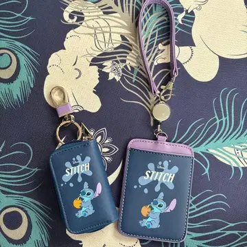 Disney 스티치 키케이스 패스케이스 세트