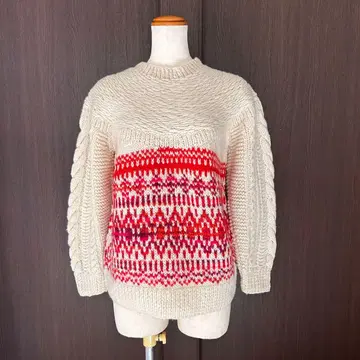 iki KHWOPA 페어아일 손뜨개질 핸드메이드 니트 네팔제