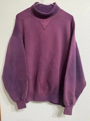 러셀 애슬레틱 하이 코튼 퍼플 맨투맨