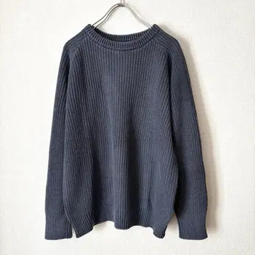 새상품 GOOD ON 코튼 스웨터 피그먼트 M