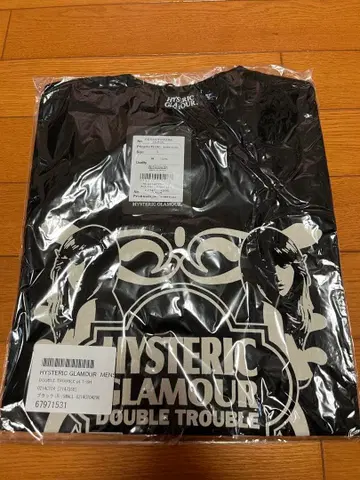 HYSTERIC GLAMOUR DOUBLE TROUBLE 티셔츠 S
