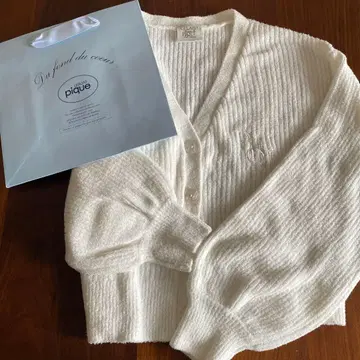 GELATO PIQUE 리브 편직 가디건