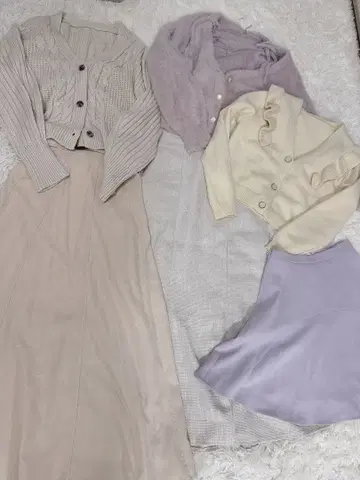 JILLSTUART GRL 묶음 판매 의류 세트 6벌