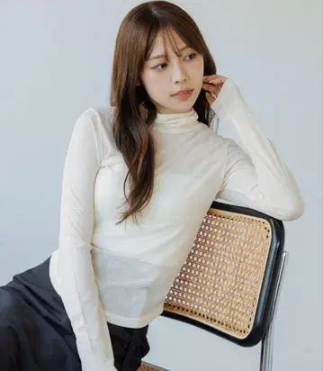 [ 완판템 ] SENEE back cut sheer tops