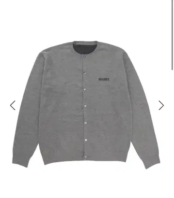NKNIT 로고 KNIT 가디건 가디건