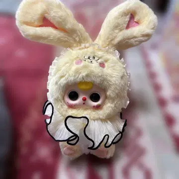 Baby Three 토끼 귀 봉제 인형